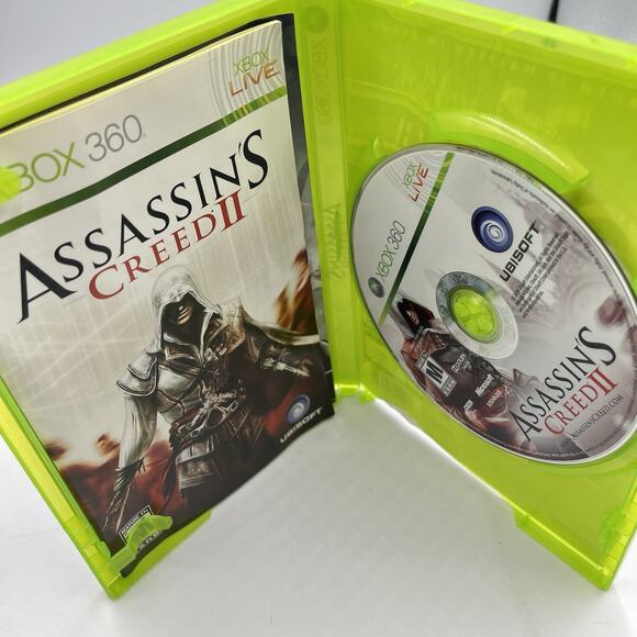 Assassin's Creed II 2 Xbox 360 - CIB W/Manual! Tested! Mint Condition! - Picture 2 of 8